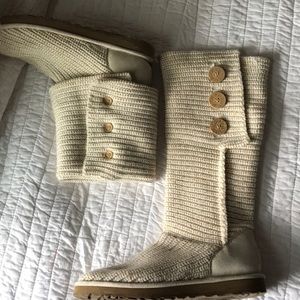 Ugg knit boots